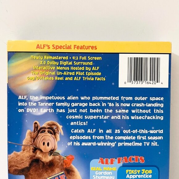 Alf Season 1 DVD Four Disc Set - Picture 4 of 16